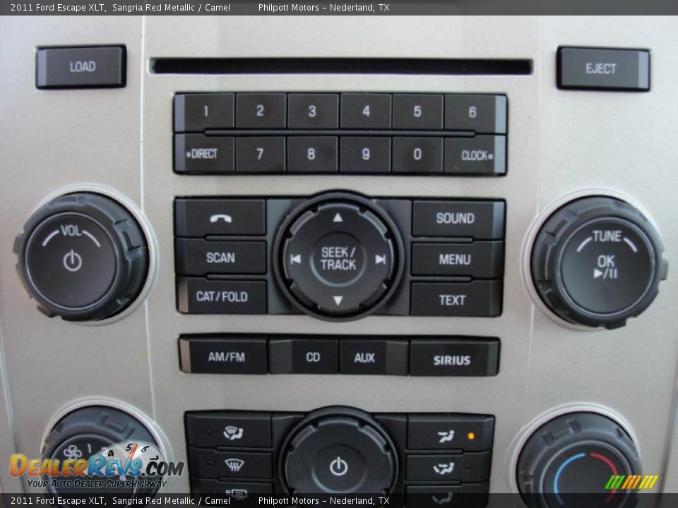 2011 Ford Escape XLT Sangria Red Metallic / Camel Photo #31