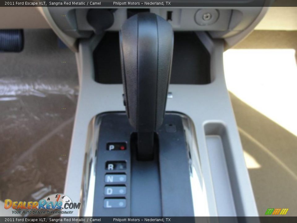 2011 Ford Escape XLT Sangria Red Metallic / Camel Photo #35