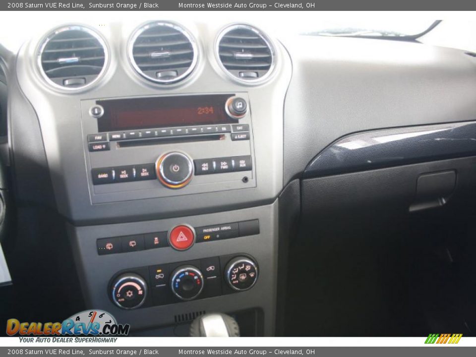 2008 Saturn VUE Red Line Sunburst Orange / Black Photo #14