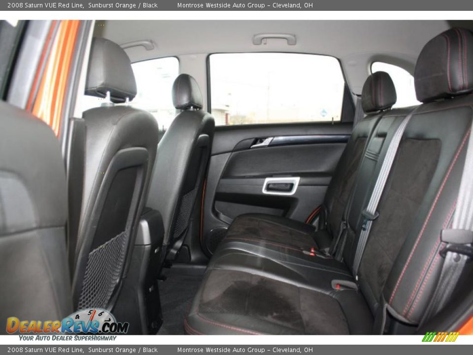 2008 Saturn VUE Red Line Sunburst Orange / Black Photo #17