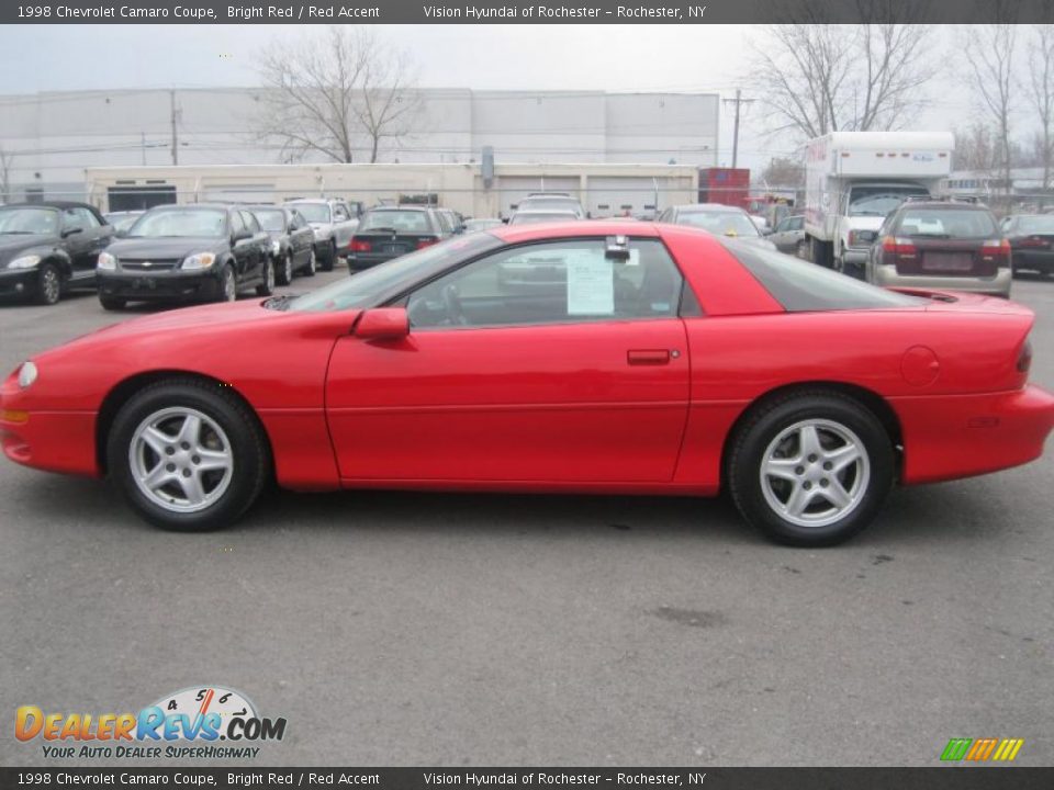 Bright Red 1998 Chevrolet Camaro Coupe Photo #10