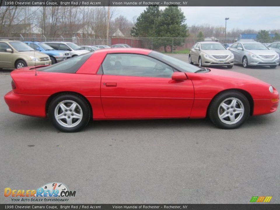 Bright Red 1998 Chevrolet Camaro Coupe Photo #13