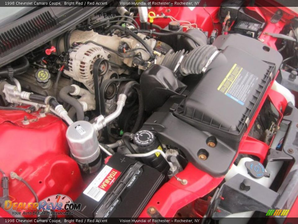 1998 Chevrolet Camaro Coupe 3.8 Liter OHV 12-Valve V6 Engine Photo #19