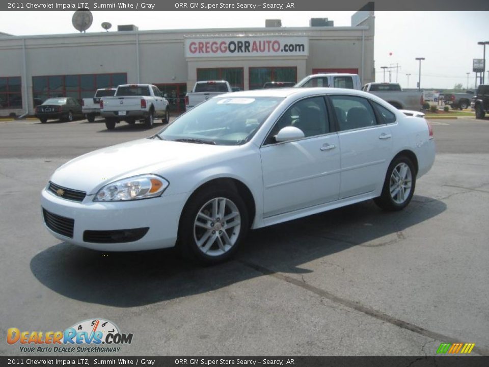 2011 Chevrolet Impala LTZ Summit White / Gray Photo #1