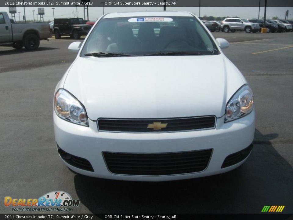 Summit White 2011 Chevrolet Impala LTZ Photo #2