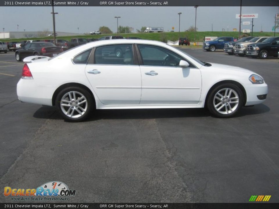 Summit White 2011 Chevrolet Impala LTZ Photo #4