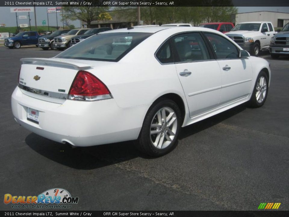 Summit White 2011 Chevrolet Impala LTZ Photo #5