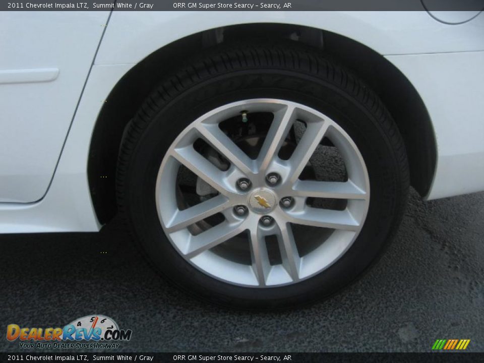2011 Chevrolet Impala LTZ Summit White / Gray Photo #15
