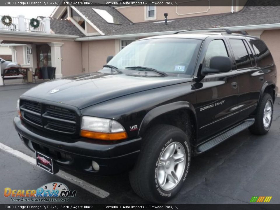 2000 Dodge Durango R/T 4x4 Black / Agate Black Photo #1