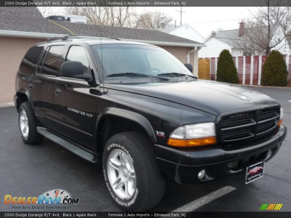 2000 Dodge Durango R/T 4x4 Black / Agate Black Photo #2