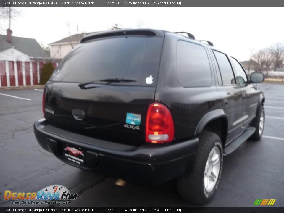 2000 Dodge Durango R/T 4x4 Black / Agate Black Photo #3