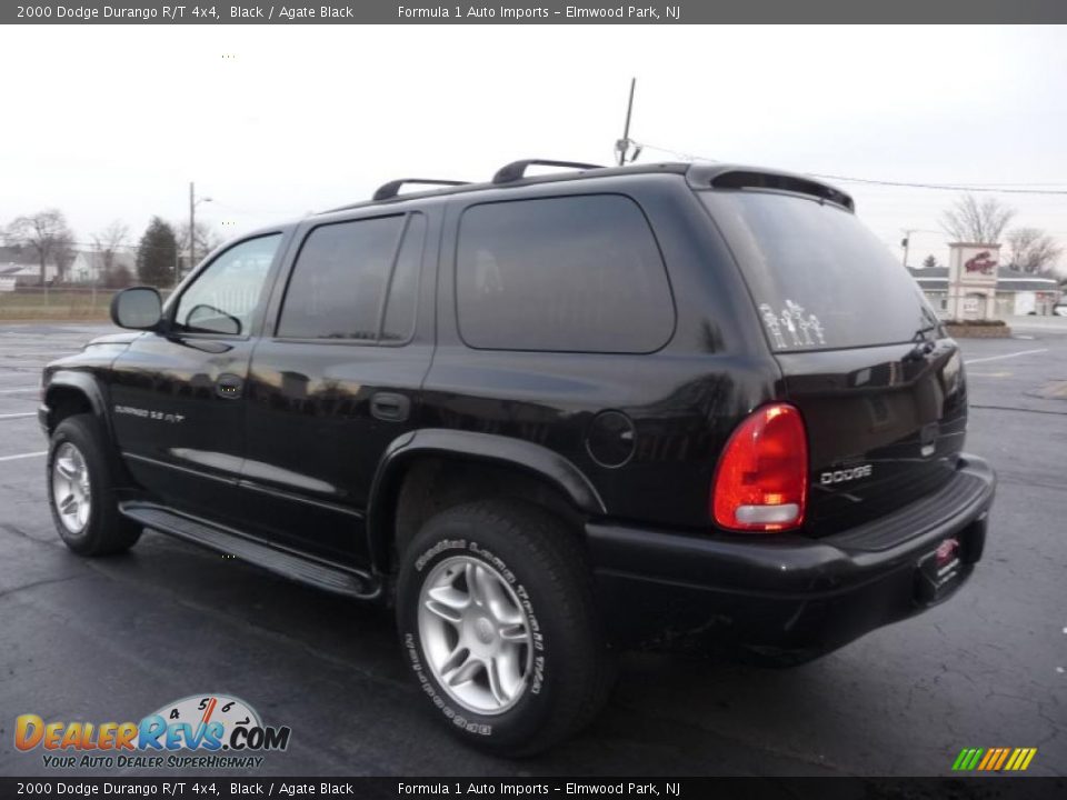 2000 Dodge Durango R/T 4x4 Black / Agate Black Photo #9