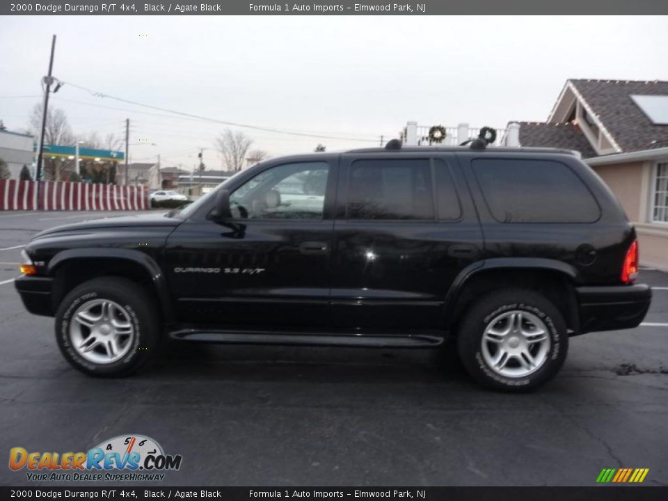 2000 Dodge Durango R/T 4x4 Black / Agate Black Photo #10
