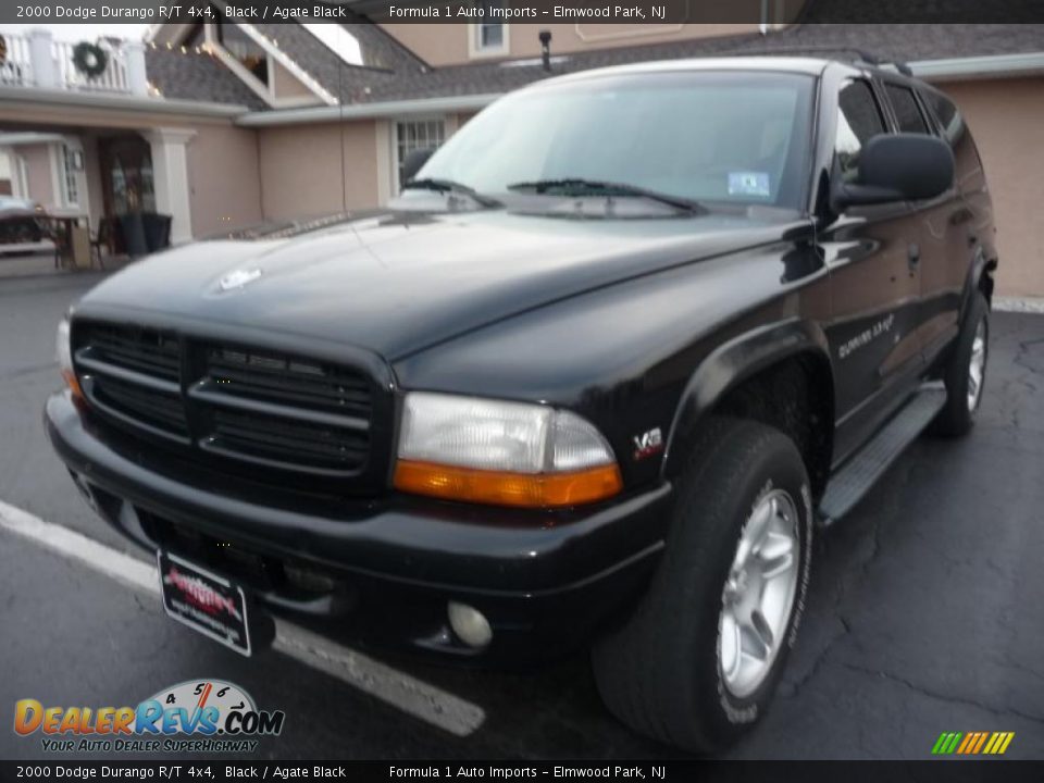 2000 Dodge Durango R/T 4x4 Black / Agate Black Photo #11