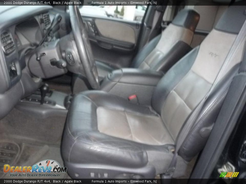 2000 Dodge Durango R/T 4x4 Black / Agate Black Photo #18