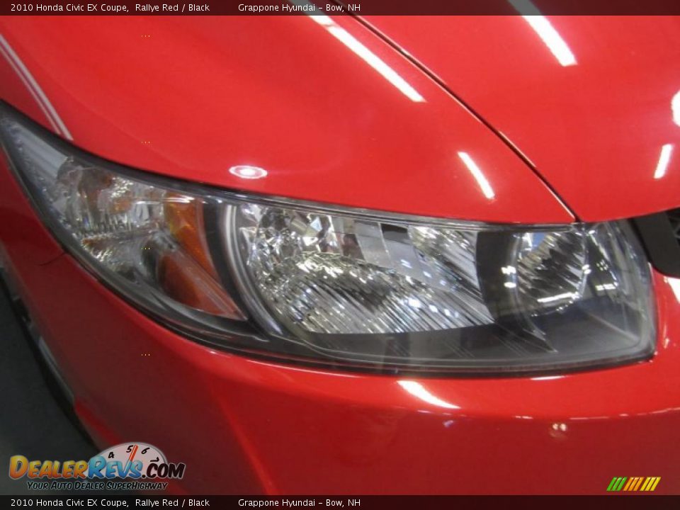 2010 Honda Civic EX Coupe Rallye Red / Black Photo #5