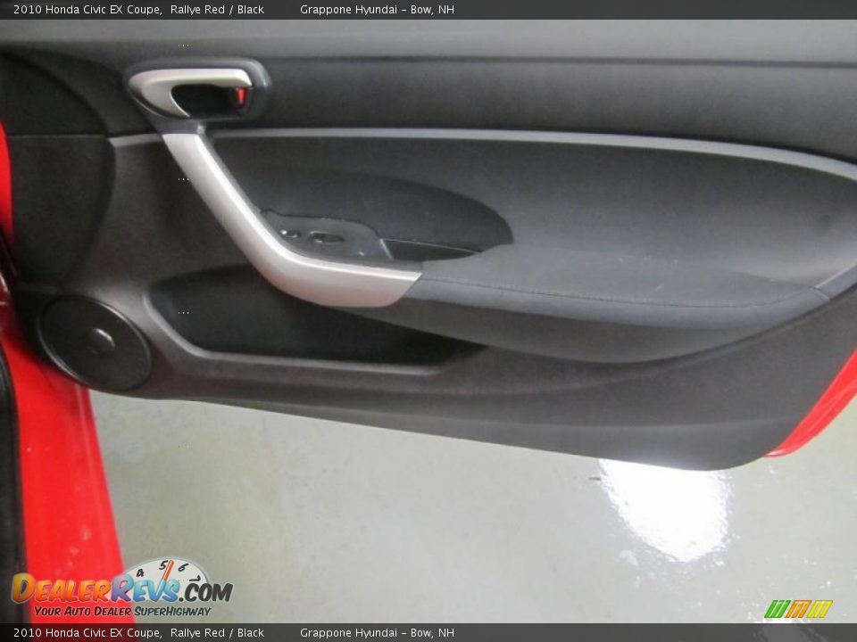 2010 Honda Civic EX Coupe Rallye Red / Black Photo #20