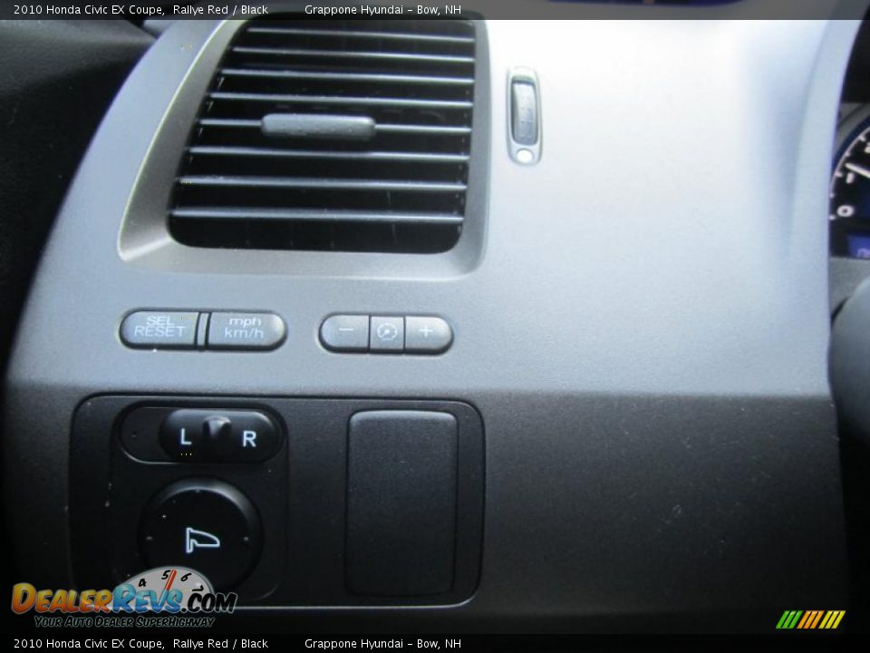 Controls of 2010 Honda Civic EX Coupe Photo #22