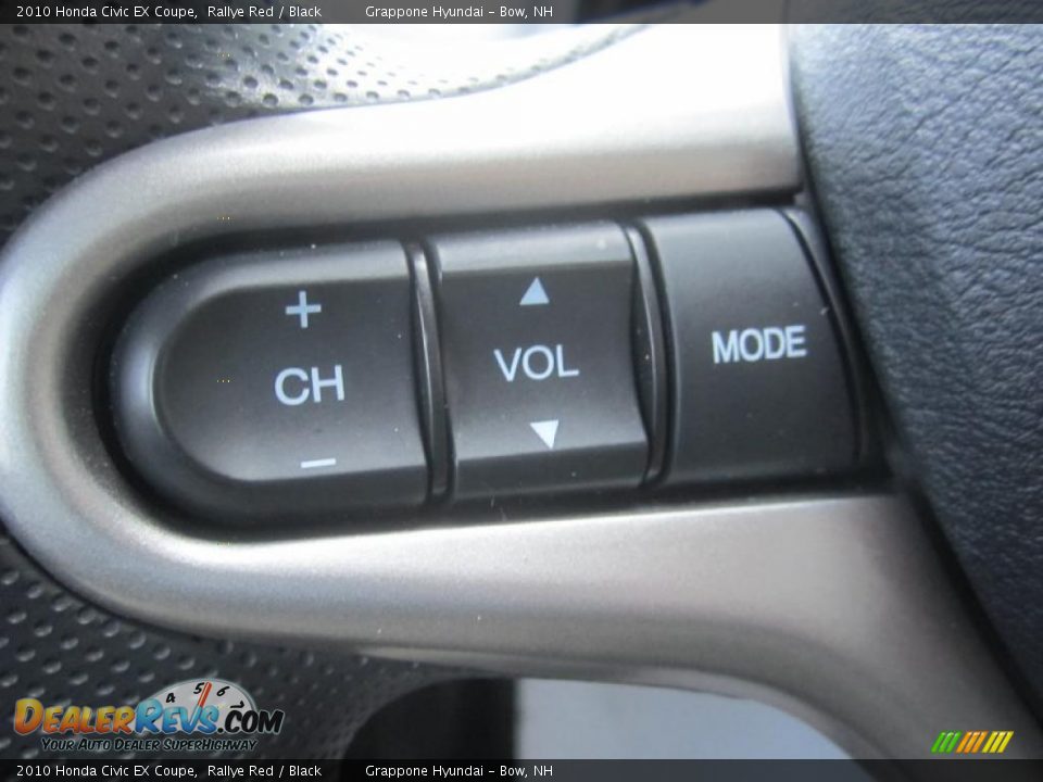 Controls of 2010 Honda Civic EX Coupe Photo #24