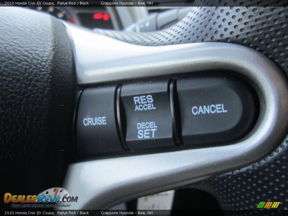 Controls of 2010 Honda Civic EX Coupe Photo #25