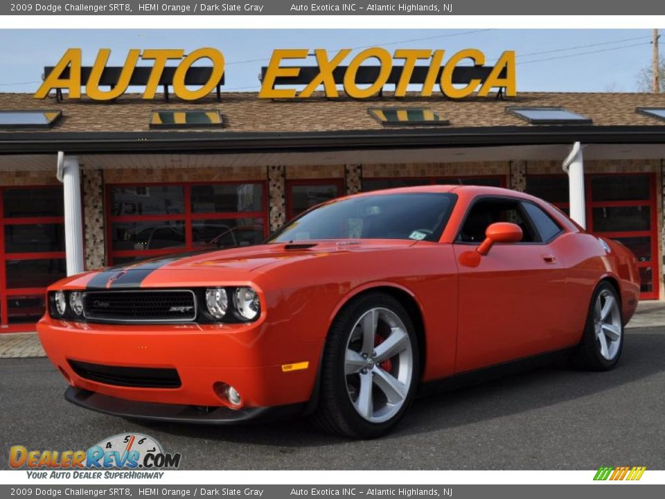 2009 Dodge Challenger SRT8 HEMI Orange / Dark Slate Gray Photo #1