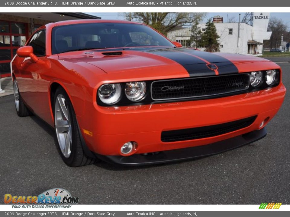 HEMI Orange 2009 Dodge Challenger SRT8 Photo #3