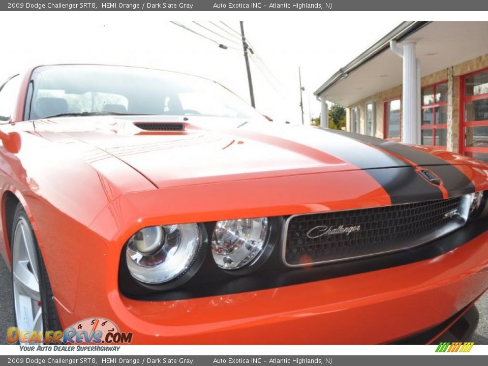 2009 Dodge Challenger SRT8 HEMI Orange / Dark Slate Gray Photo #11