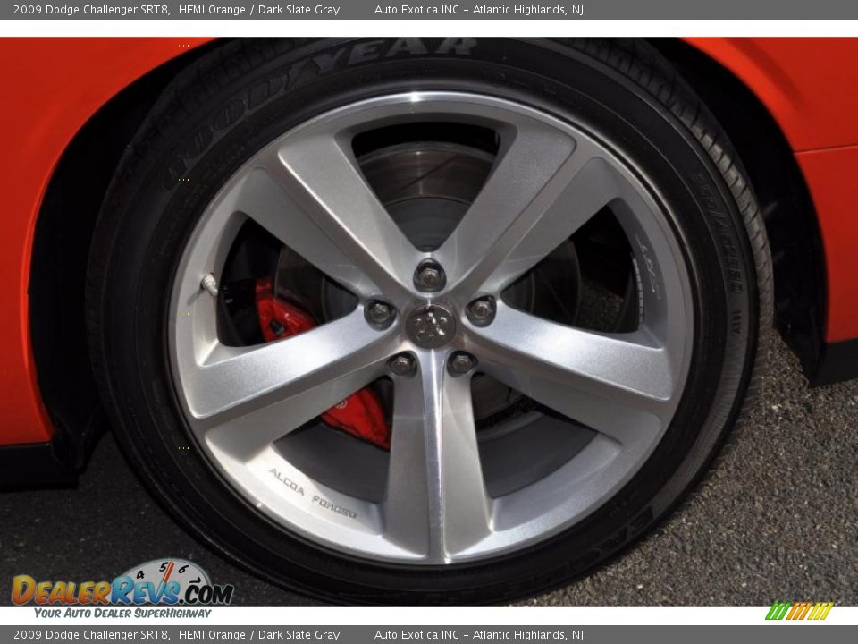2009 Dodge Challenger SRT8 HEMI Orange / Dark Slate Gray Photo #15