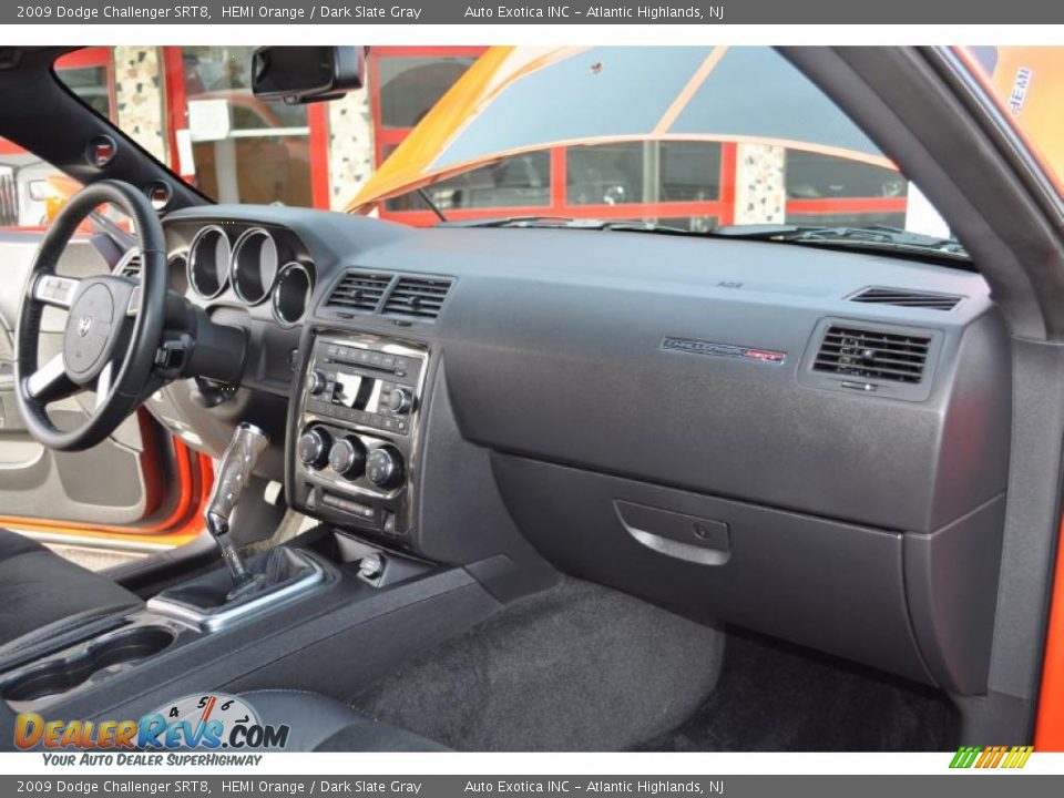 2009 Dodge Challenger SRT8 HEMI Orange / Dark Slate Gray Photo #30