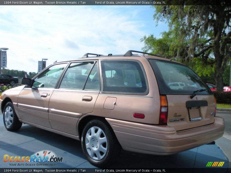 1994 Ford Escort LX Wagon Tucson Bronze Metallic / Tan Photo #3
