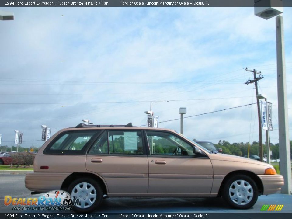 1994 Ford Escort LX Wagon Tucson Bronze Metallic / Tan Photo #6
