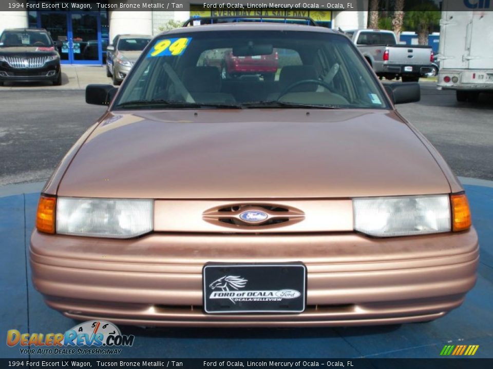 1994 Ford Escort LX Wagon Tucson Bronze Metallic / Tan Photo #8