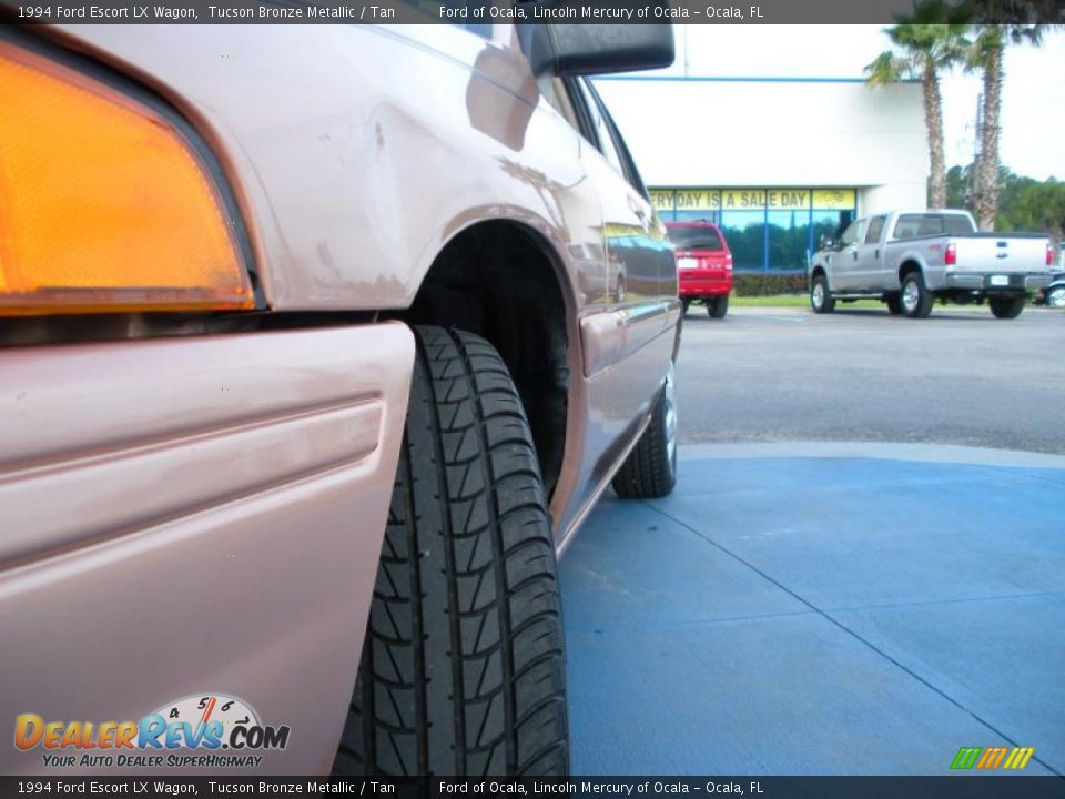 1994 Ford Escort LX Wagon Tucson Bronze Metallic / Tan Photo #10