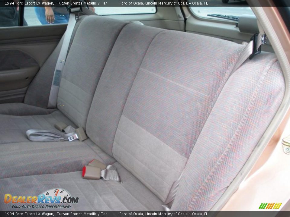 1994 Ford Escort LX Wagon Tucson Bronze Metallic / Tan Photo #14