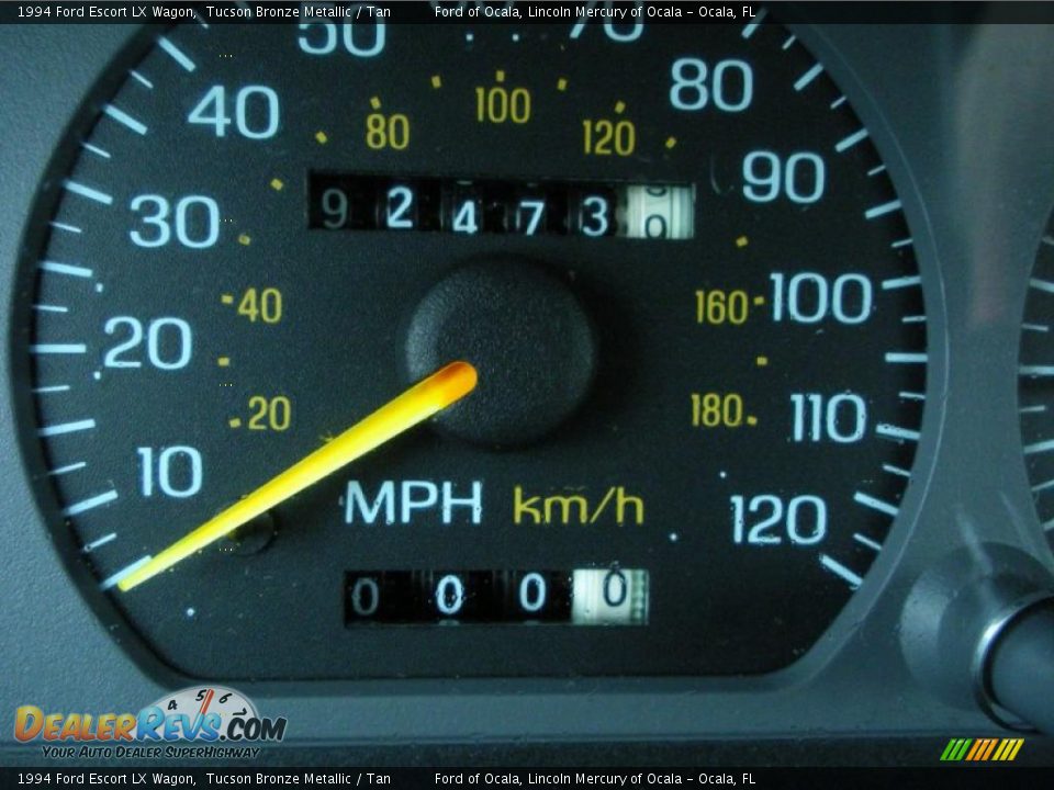 1994 Ford Escort LX Wagon Tucson Bronze Metallic / Tan Photo #20