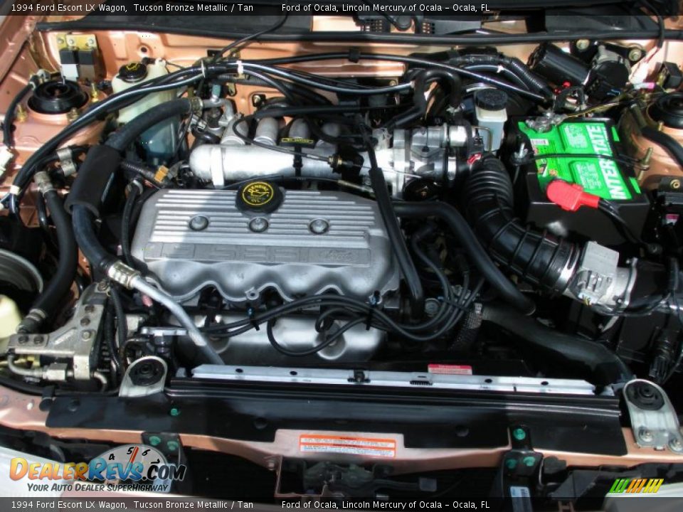 1994 Ford Escort LX Wagon 1.9 Liter SOHC 8-Valve 4 Cylinder Engine Photo #23