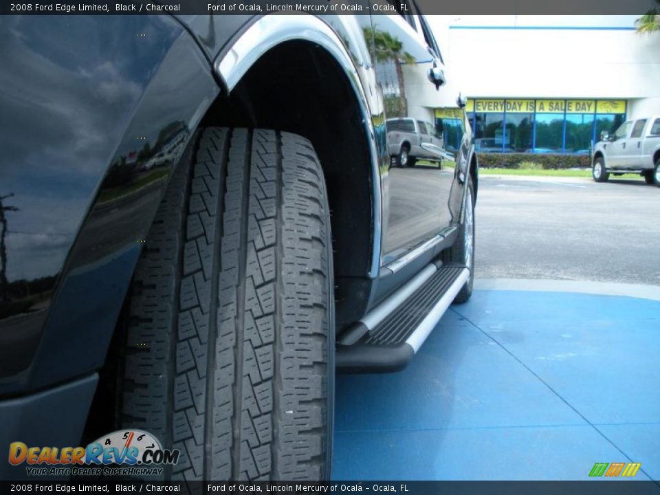 2008 Ford Edge Limited Black / Charcoal Photo #11