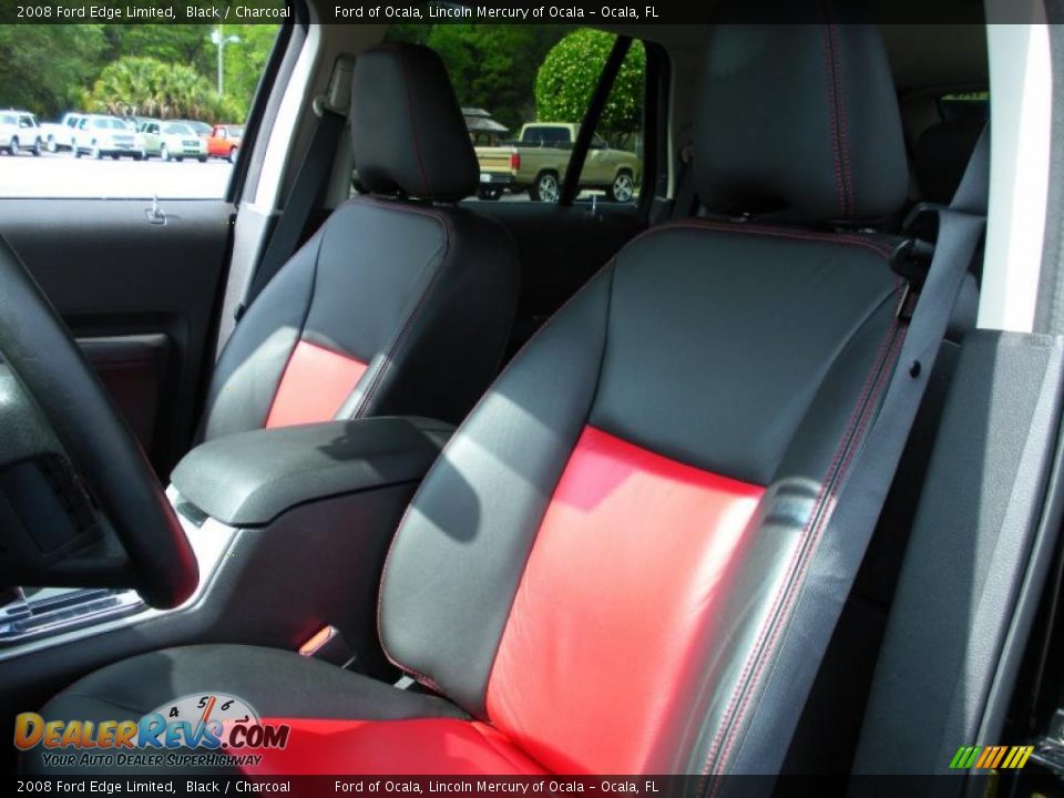 2008 Ford Edge Limited Black / Charcoal Photo #13