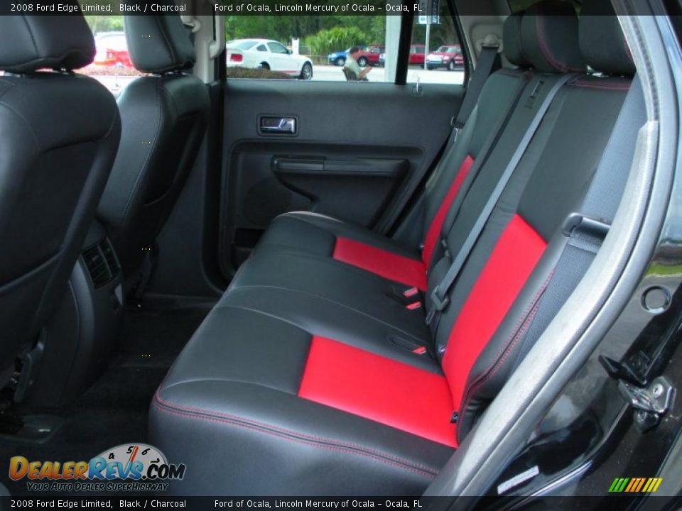 2008 Ford Edge Limited Black / Charcoal Photo #14
