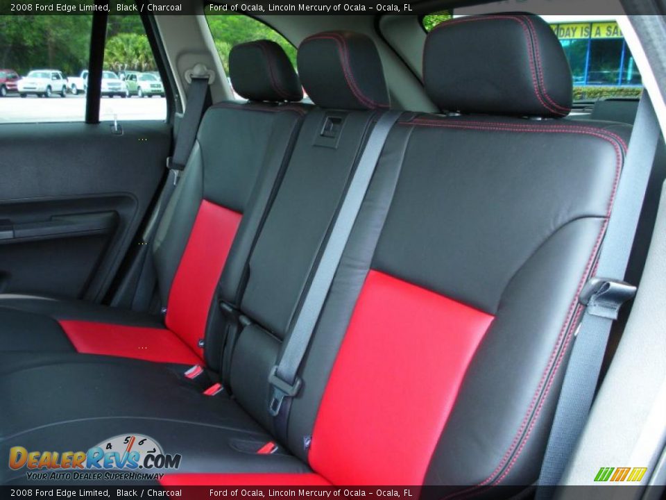 2008 Ford Edge Limited Black / Charcoal Photo #15