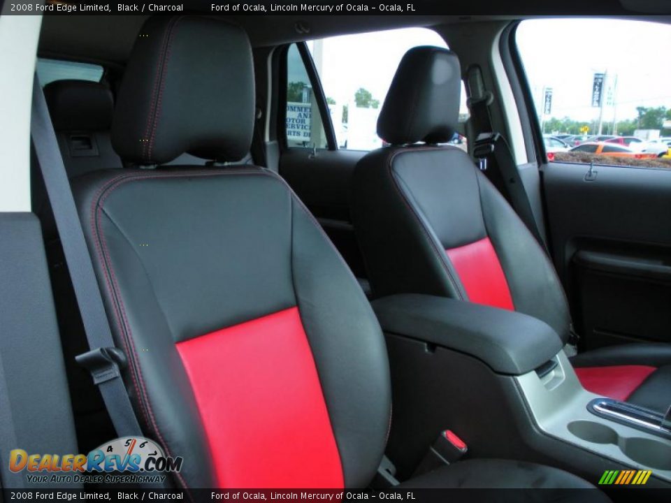 2008 Ford Edge Limited Black / Charcoal Photo #17