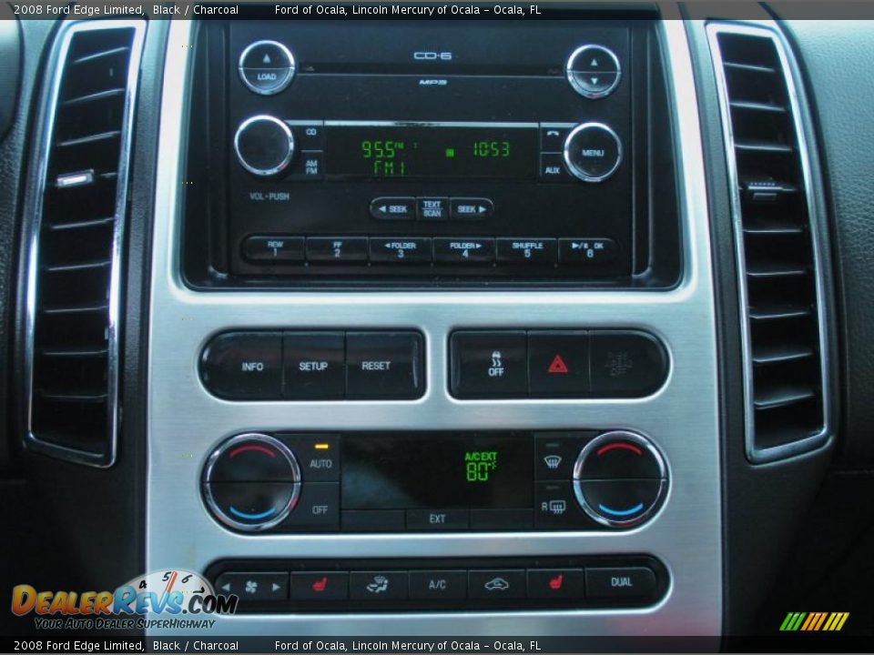 2008 Ford Edge Limited Black / Charcoal Photo #22