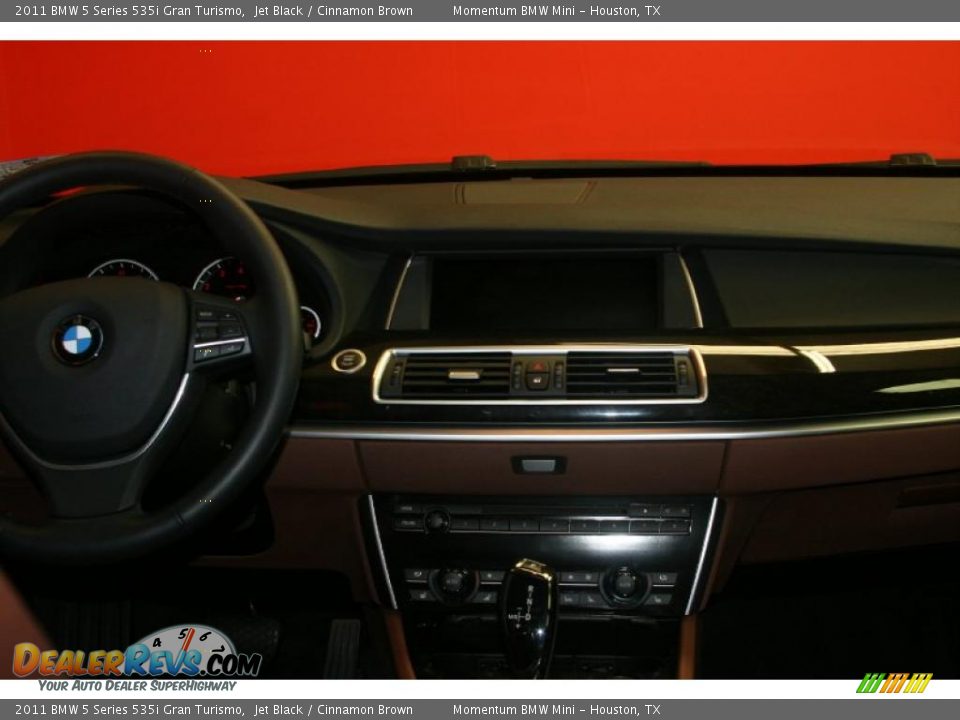 2011 BMW 5 Series 535i Gran Turismo Jet Black / Cinnamon Brown Photo #5