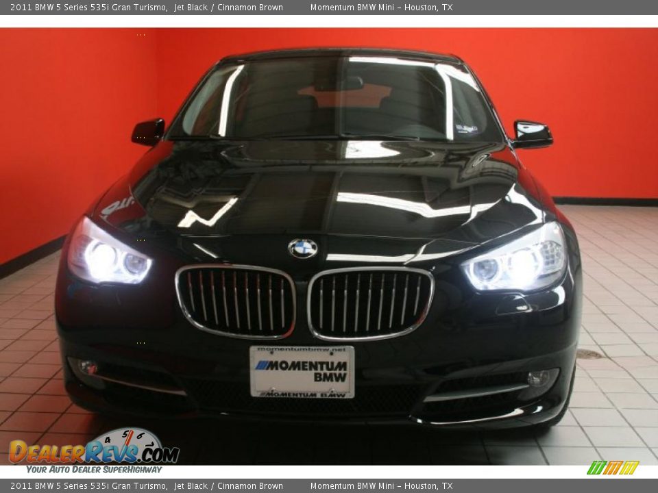 2011 BMW 5 Series 535i Gran Turismo Jet Black / Cinnamon Brown Photo #19