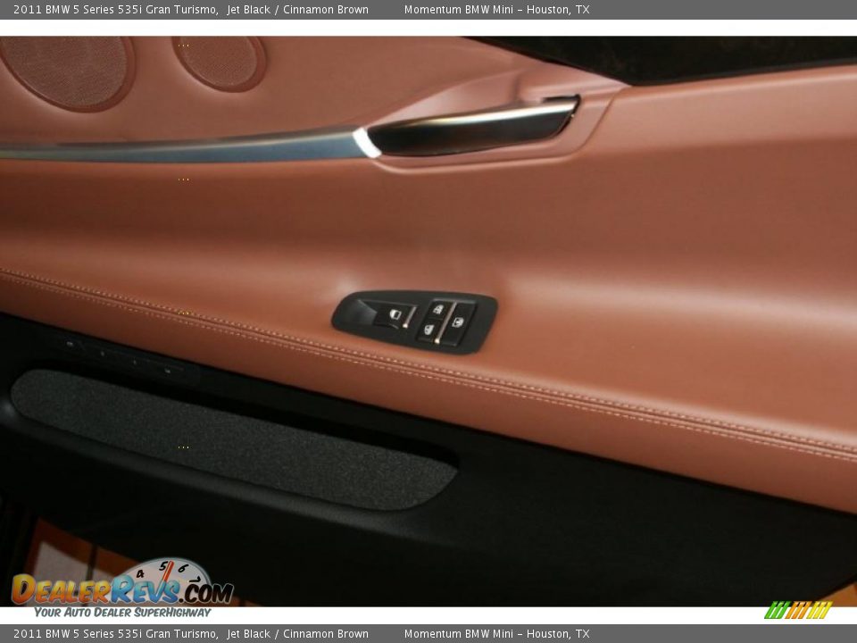 2011 BMW 5 Series 535i Gran Turismo Jet Black / Cinnamon Brown Photo #29