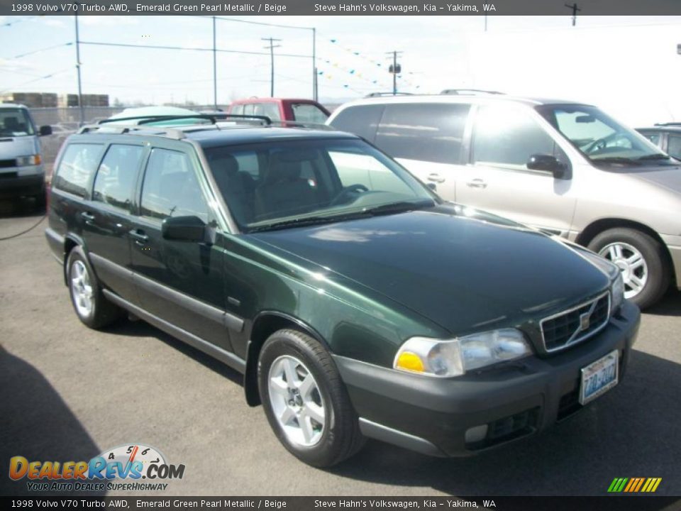 Emerald Green Pearl Metallic 1998 Volvo V70 Turbo AWD Photo #2