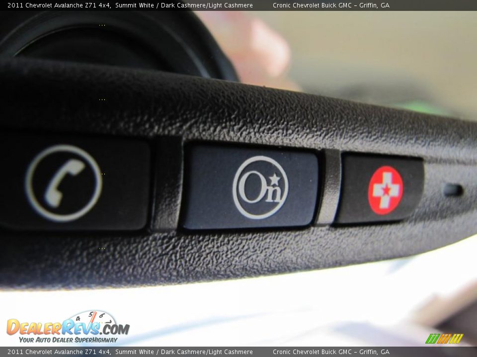 2011 Chevrolet Avalanche Z71 4x4 Summit White / Dark Cashmere/Light Cashmere Photo #19