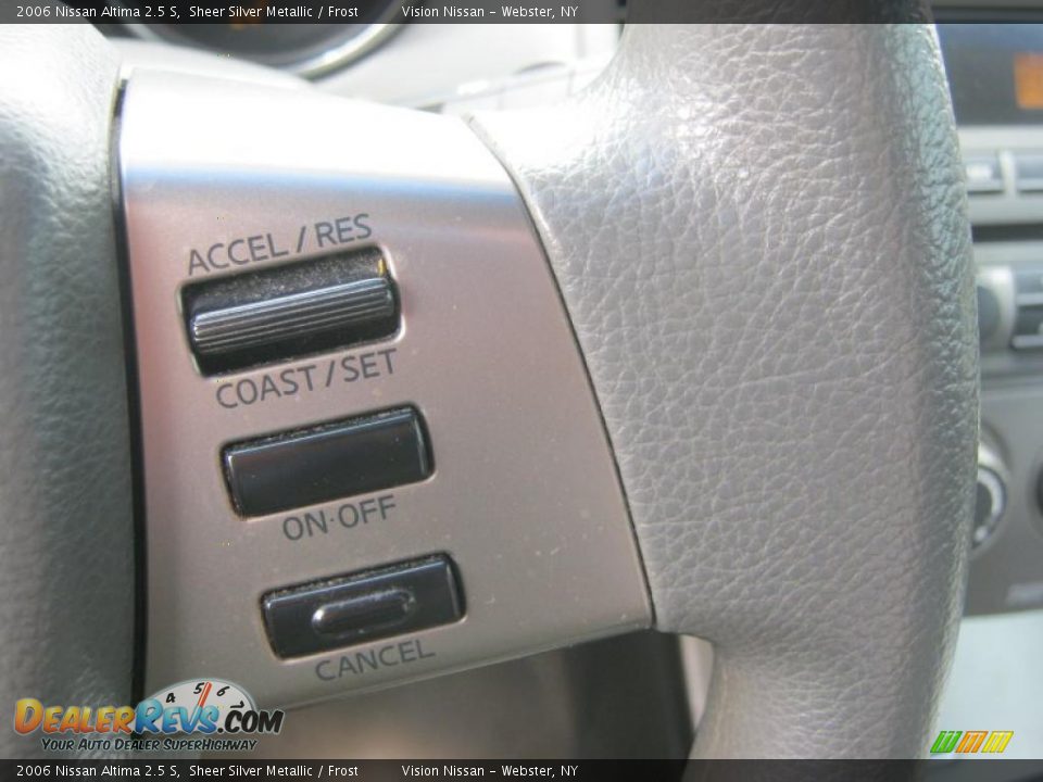 2006 Nissan Altima 2.5 S Sheer Silver Metallic / Frost Photo #9