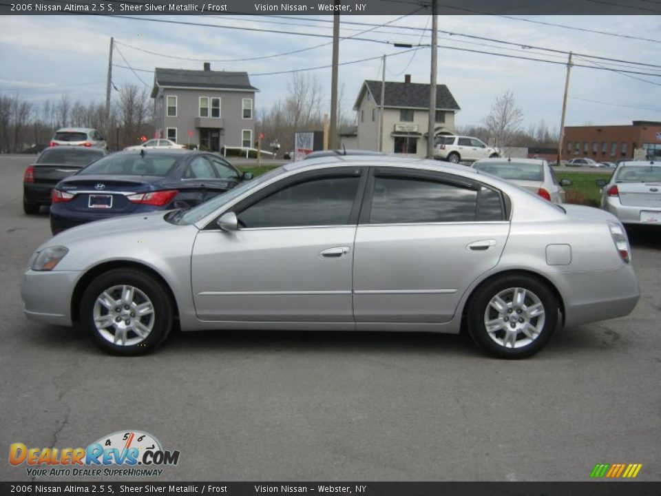 2006 Nissan Altima 2.5 S Sheer Silver Metallic / Frost Photo #13