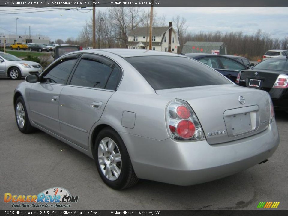 2006 Nissan Altima 2.5 S Sheer Silver Metallic / Frost Photo #14